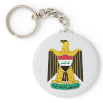 Iraq Coat of Arms detail Keychains