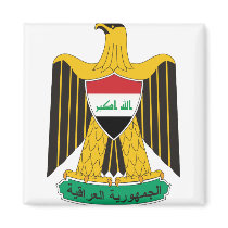Iraq Coat of Arms detail Magnet