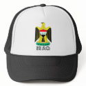 Iraq Coat of Arms hats by representmycountry Iraq Coat of Arms hats