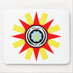 Iraq Coat of Arms T-Shirts (1959-1965) Mouse Pad