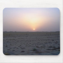 Iraq Desert Sunset mousepads