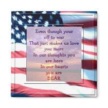 Iraq Fathers Day Magnet