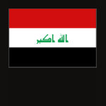 Iraq Flag Map Spaghetti Top