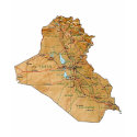 Iraq Flag and Map T-Shirt by FlagAndMap Iraq Flag and Map T-Shirt