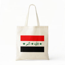Iraq Flag Canvas Bags