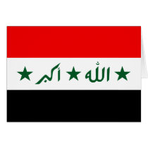 Iraq Flag Cards