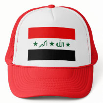 Iraq Flag Trucker Hats