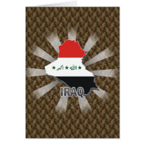 Iraq Flag Map 2.0 Cards