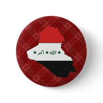 Iraq Flag Map full size Buttons