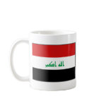 Iraq Flag Map Classic Mug