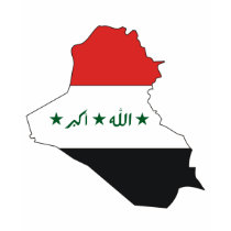 Iraq flag map t-shirts by FlagStore Iraq flag map t-shirts