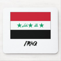 Iraq Flag mousepads