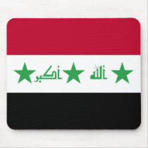 Iraq Flag Mousepad