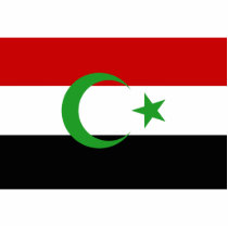 Iraq flag photo sculpture