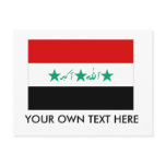 Iraq Flag Postcard