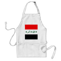 Iraq High quality Flag Apron