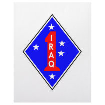 Iraq Patch #1 letterhead by Mustang_Lady Iraq Patch #1 letterhead