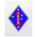 Iraq Patch #1 Customized Letterhead