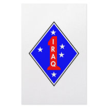 Iraq Patch #1 stationery