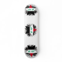 Iraq Star Skate Board Deck