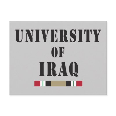 Der Irak-Schablonenpostkarte von Nitrosquid