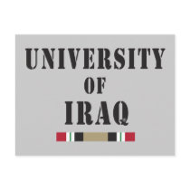 Der Irak-Schablonenpostkarte postkarten