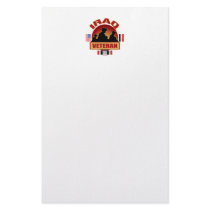 Iraq Vet Flags Stationery