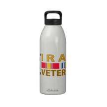 Iraq Veteran Reusable Water Bottles