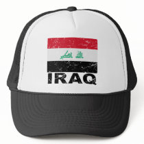 Iraq Vintage Flag Hat