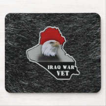 Iraq War Military Veteran Mousepads