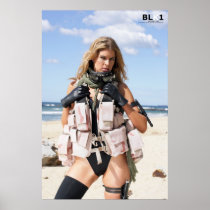 Iraq War Swimsuit Model - Poster/Print : VJ7T5859