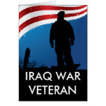 Iraq War Veteran Greeting Card