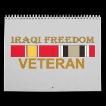 Iraqi Freedom Veteran - Calendar