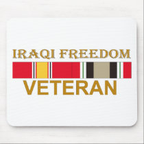Iraqi Freedom Veteran mousepads