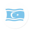 Iraqi Turkmen Flag Sticker