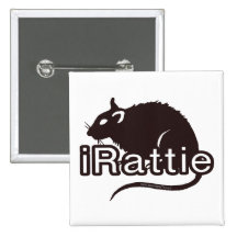 iRattie Pinback Button