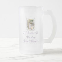 IRBR Jane Austen! Frosted Mug, 2 sizes