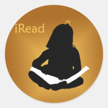iRead Round Sticker