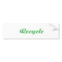 iRecycle bumper stickers