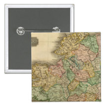 Ireland 6 pinback buttons