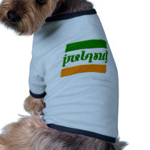 'Ireland' Ambigram pet clothing