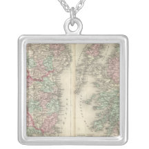 Ireland and Scotland Custom Necklace