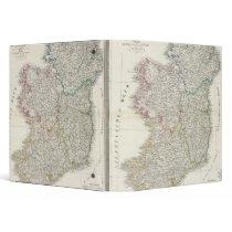 Ireland Atlas map 3 Ring Binders