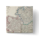 Ireland Atlas map Pinback Button