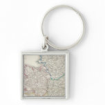Ireland Atlas map Keychain