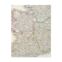 Ireland Atlas map Postcards
