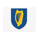 Ireland Coat of Arms Postcard by FlagTshirts Ireland Coat of Arms Postcard