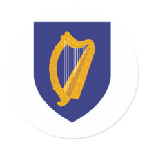Ireland Coat of Arms Sticker