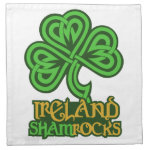 Irish Shamrock Ireland custom cloth napkins