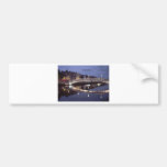 Ireland Dublin Bridge night (St.K) Bumper Stickers